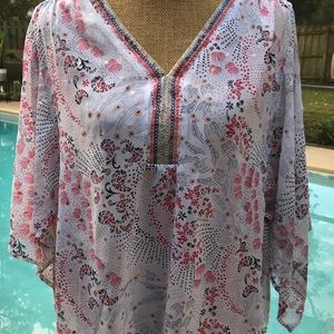 Brand New PXL top with bat sleeves